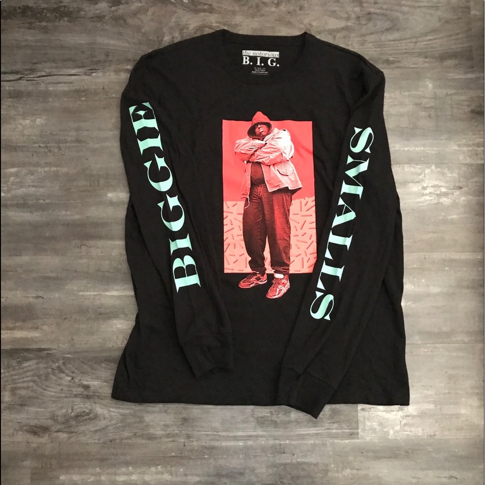 NWOT Biggie Smalls Long Sleeve Tee